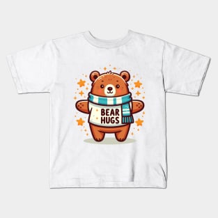 Bear Hugs: Feel The Love! Kids T-Shirt